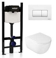Комплект унитаза с инсталляцией VALSIR KIT VSWM 7334 Slim